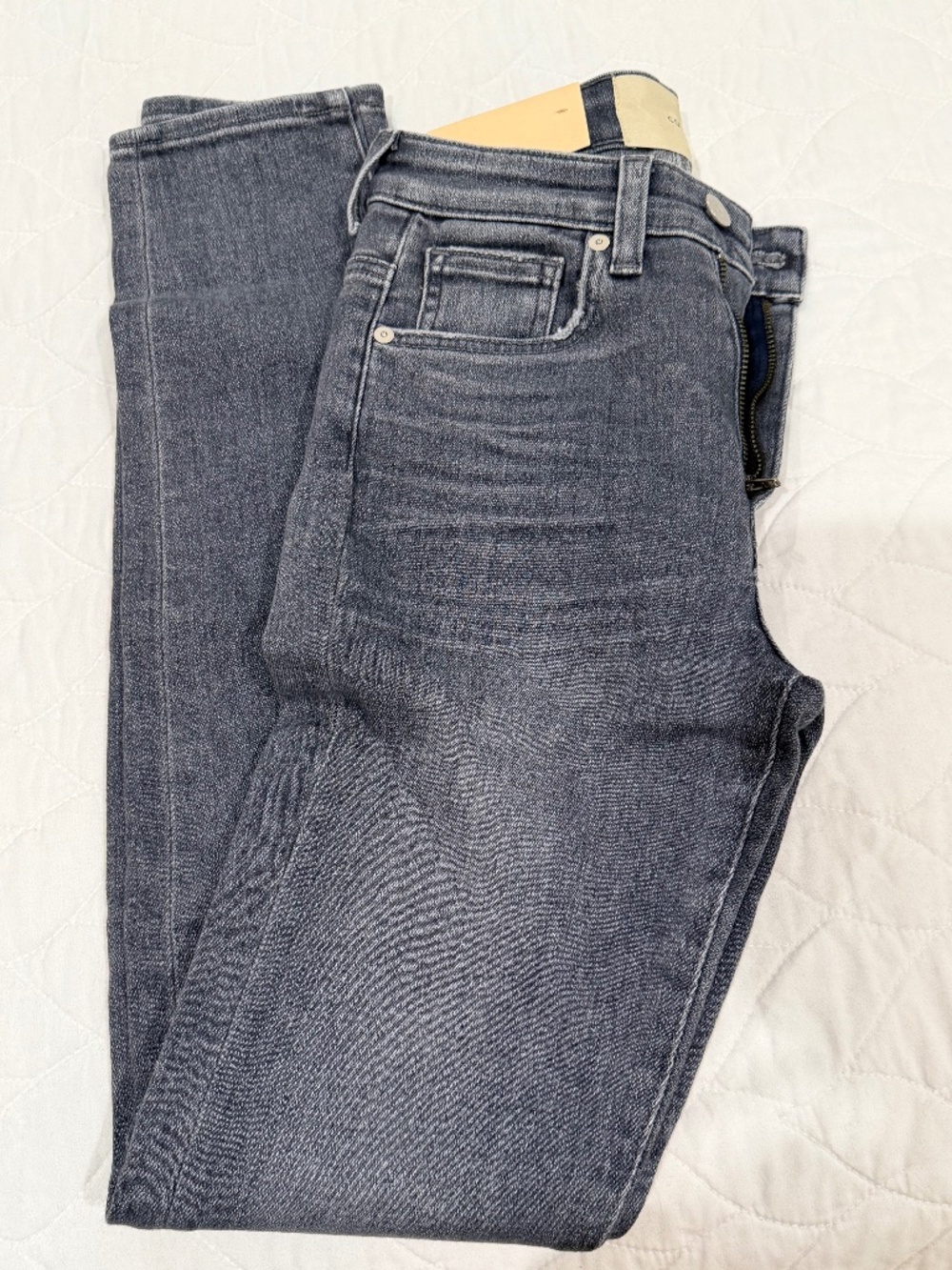 CQY Palme High Rise Skinny Grey Jeans - Size 25 - BNWT